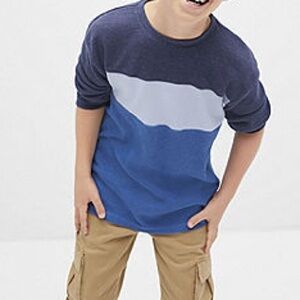 Thereabouts Little & Big Boys Crew Neck Long Sleeve Thermal Top